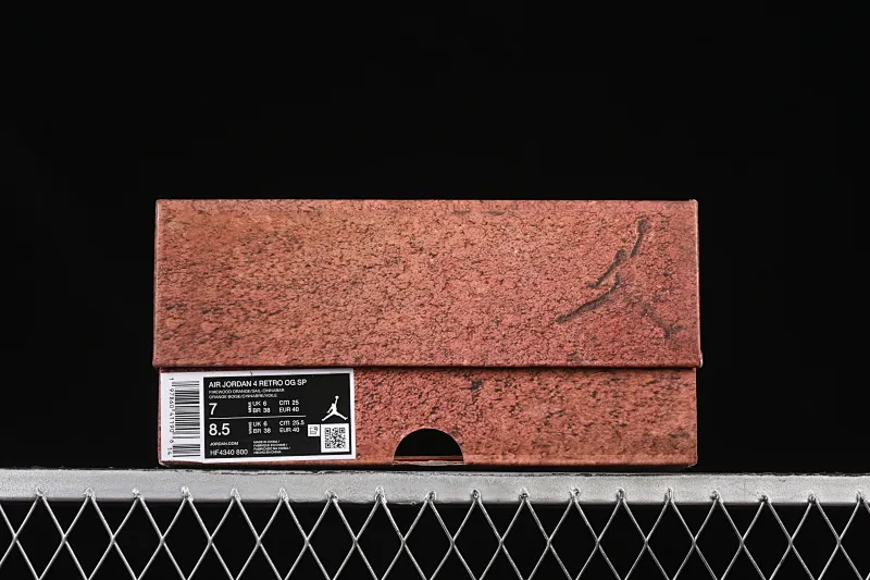 All categories Air Jordan Jordan series basketball shoes Air Jordan 4 GX foreign trade version Nigel Sylvester x Air Jordan 4 OG "Brick By Brick" AJ4 Joe 4 Orange Brown Suede DR5415-100